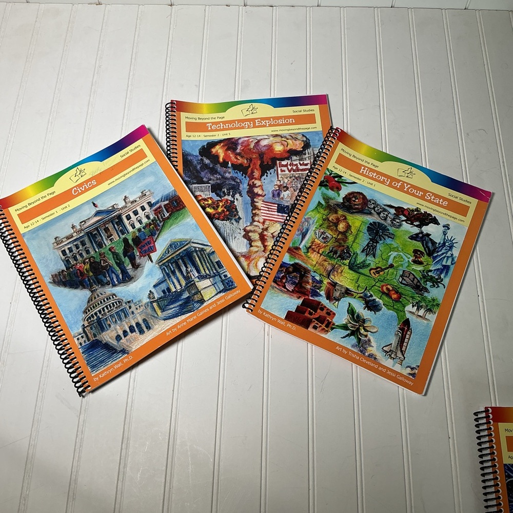 Moving Beyond the Page Lot Of 3- Social Studies Ages 12-14 2020